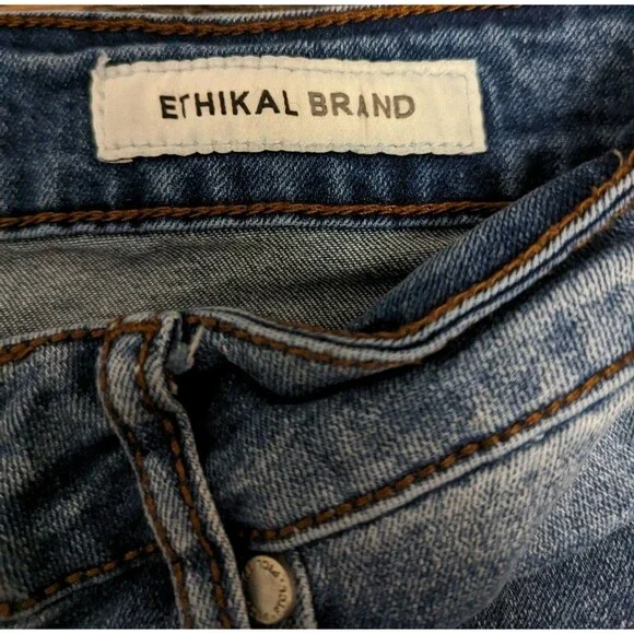 PTCL Ethikal Brand Jeans Women's Wide leg Y2K Style SZ 28 - Picture 3 of 16